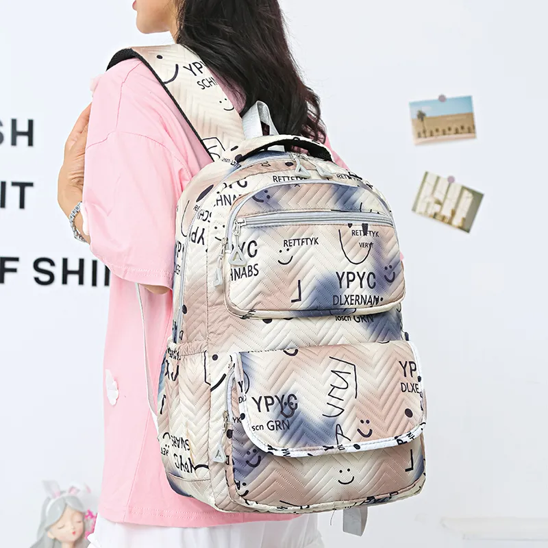 OURFUN Oxford Backpack Unisex Multicolor-7
