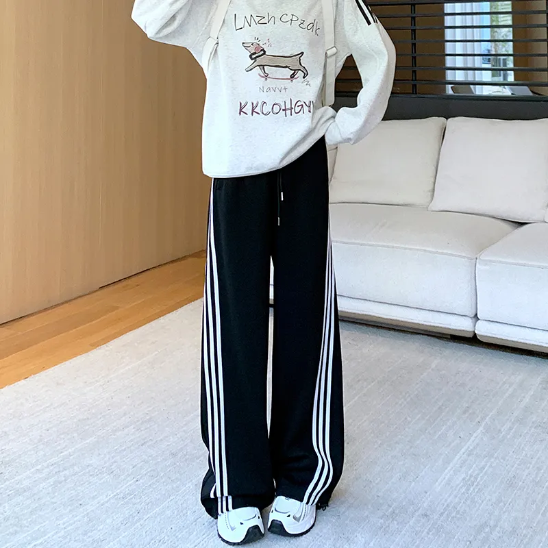 FORLOVENANCY High Rise Versatile Slimming Elastic Cuff Sweatpants With Loose Fit Women's-7
