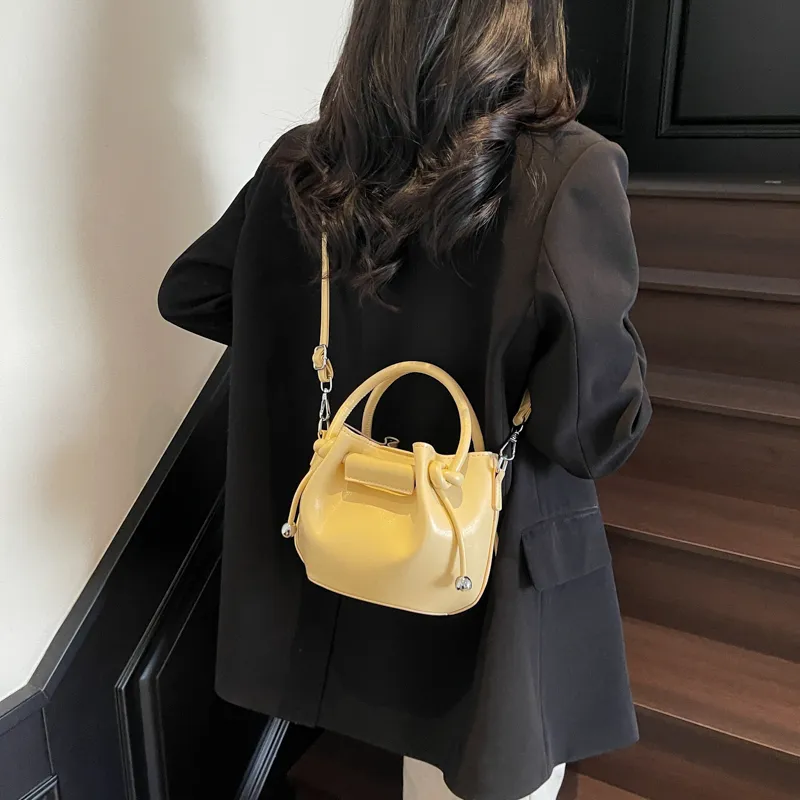 SWIMADE PU Shoulder Bag, Crossbody Bag, Handbag Women's White/Silver/Black/Yellow/Blue/Pink-24