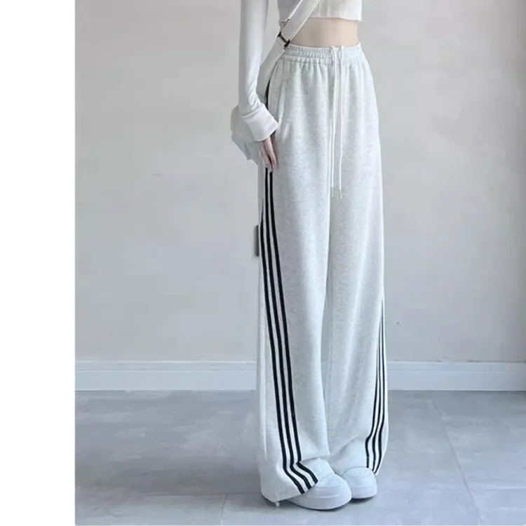 FORLOVENANCY High Rise Versatile Slimming Elastic Cuff Sweatpants With Loose Fit Women's-2