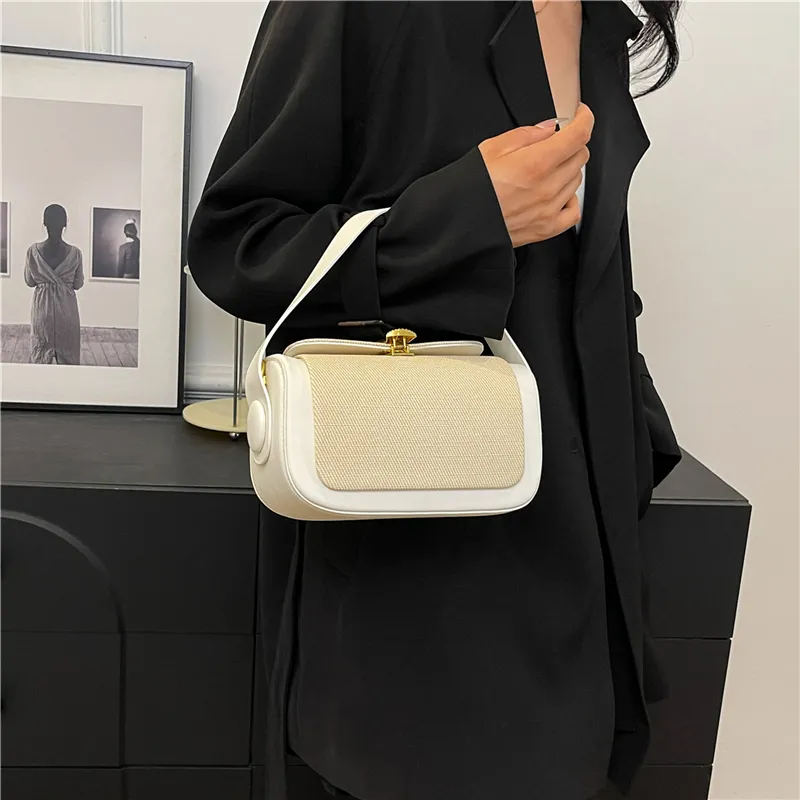 SWIMADE PU One Shoulder Handbags Women's Multicolor-12
