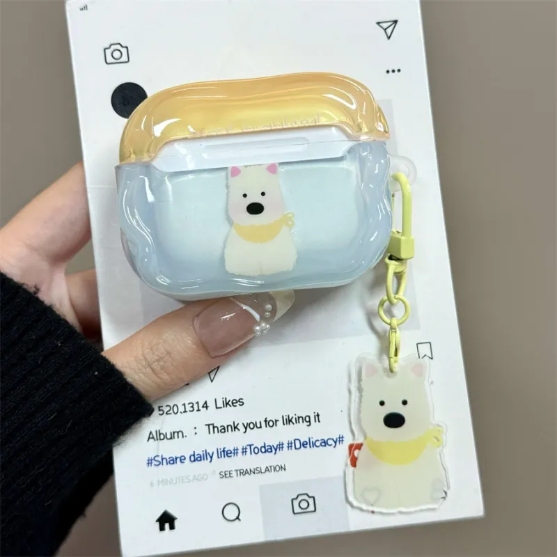 RE&B Compatible With Apple AirPods Pro 2nd Generation Plastic Cartoon Style Headphone Cases-4