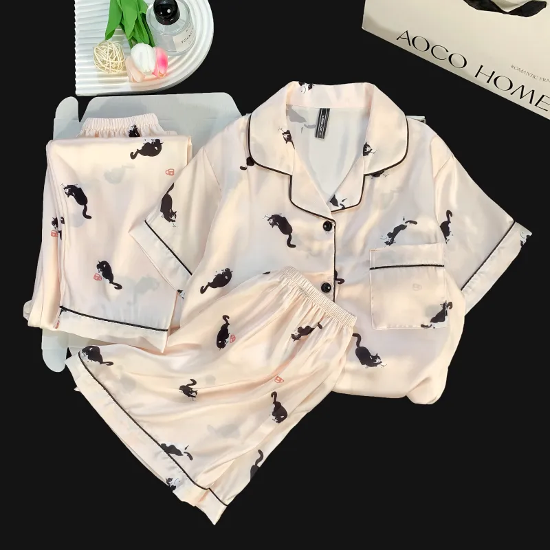 WANANNI Women's Pajama Sets-4