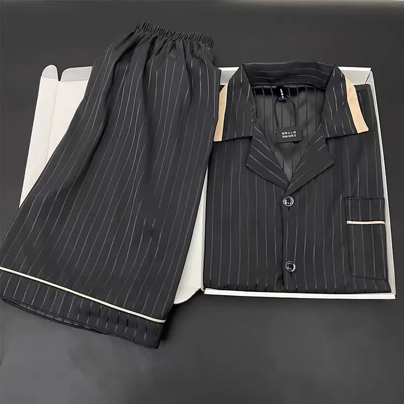 WANANNI Pajama Set Men's Dark Gray-3