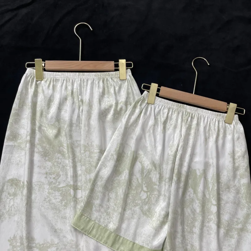 WANANNI Pajama Set Women's Light Green-5