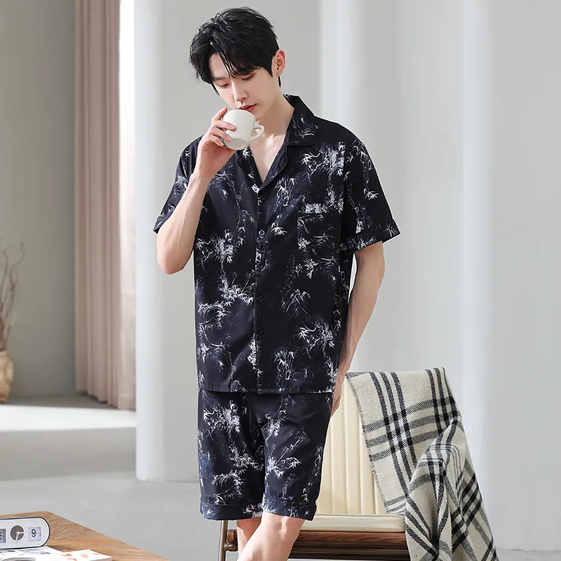 WANANNI Pajama Set Men's Image Color-8