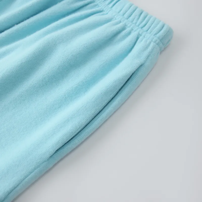 WANANNI Pajama Set Women's Fluorescent Blue-6