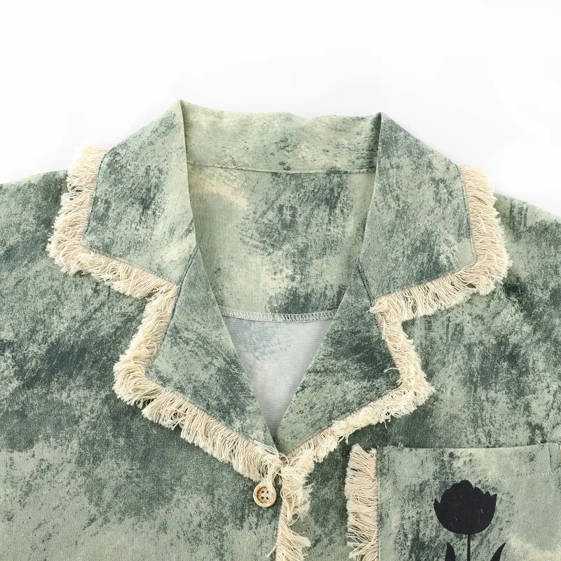 WANANNI Pajama Set Women's Green-2