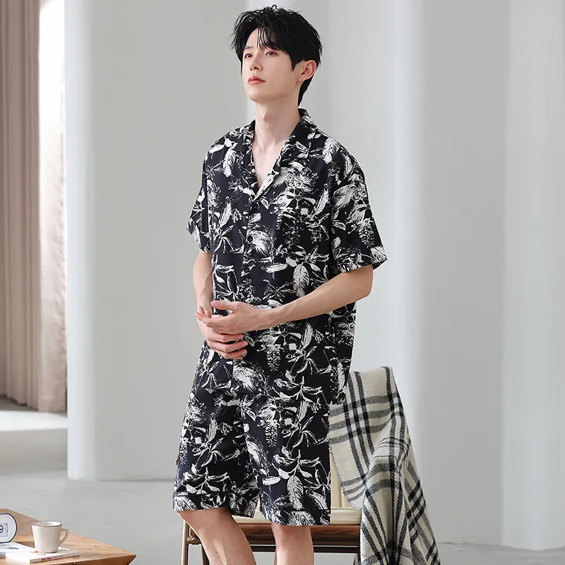 WANANNI Pajama Set Men's Image Color-1
