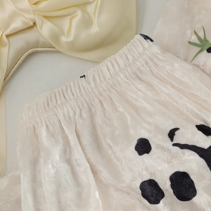 WANANNI Pajama Set Women's White-4