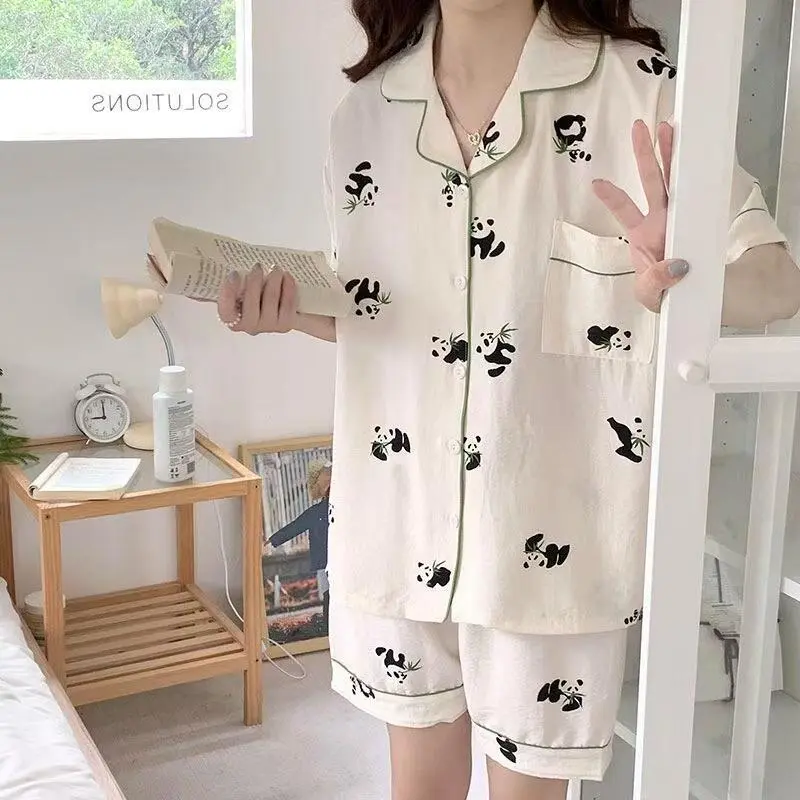 WANANNI Pajama Set Women's Light Apricot-2