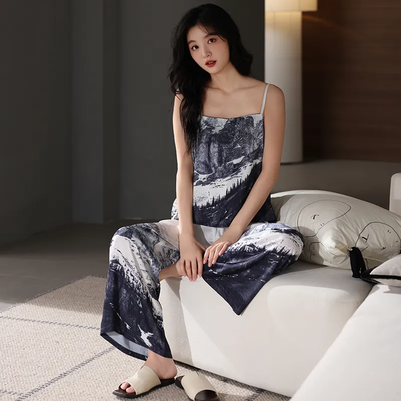 WANANNI Pajama Set Women's Image Color-25