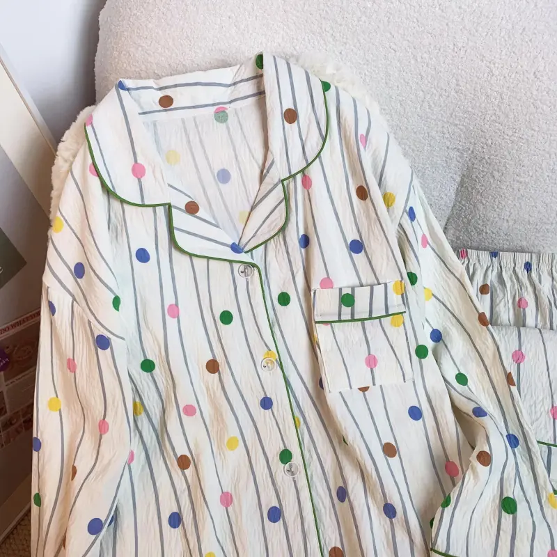 WANANNI Pajama Set Women's White-9