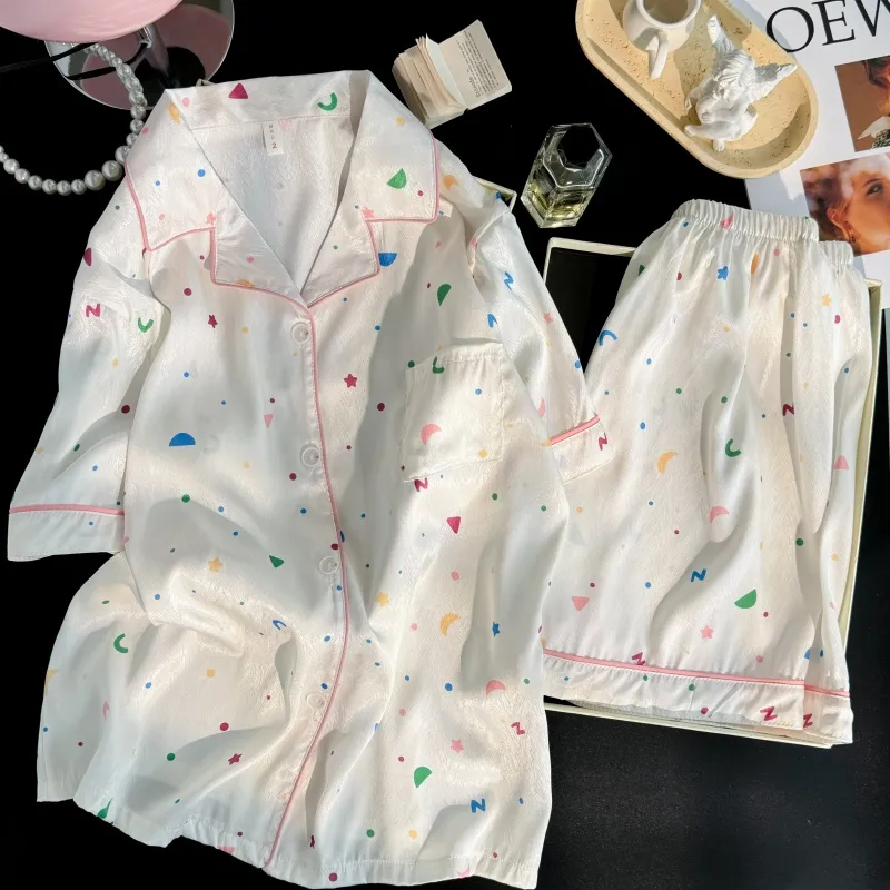 WANANNI Pajama Set Women's Ecru-2