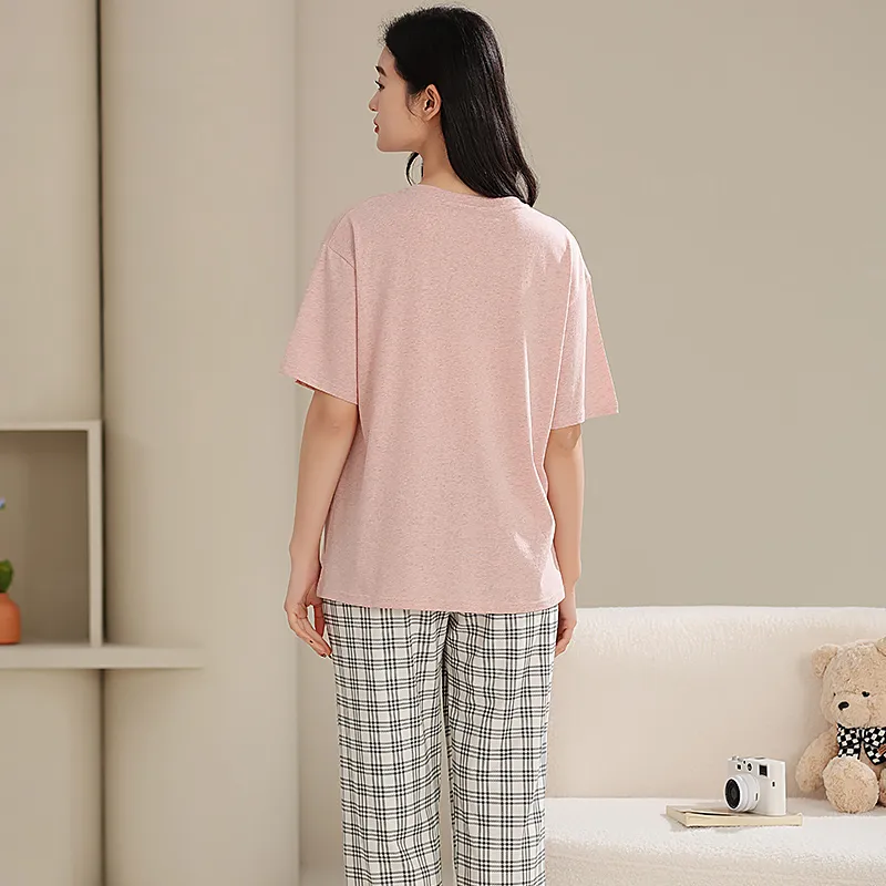 WANANNI Pajama Set Women's Pink-6