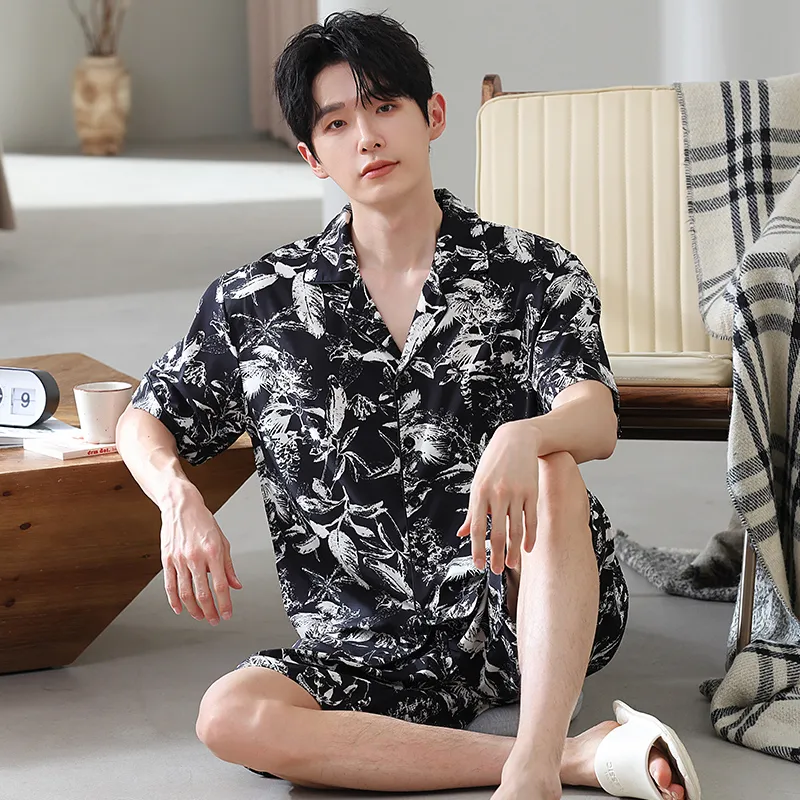 WANANNI Pajama Set Men's Image Color-5