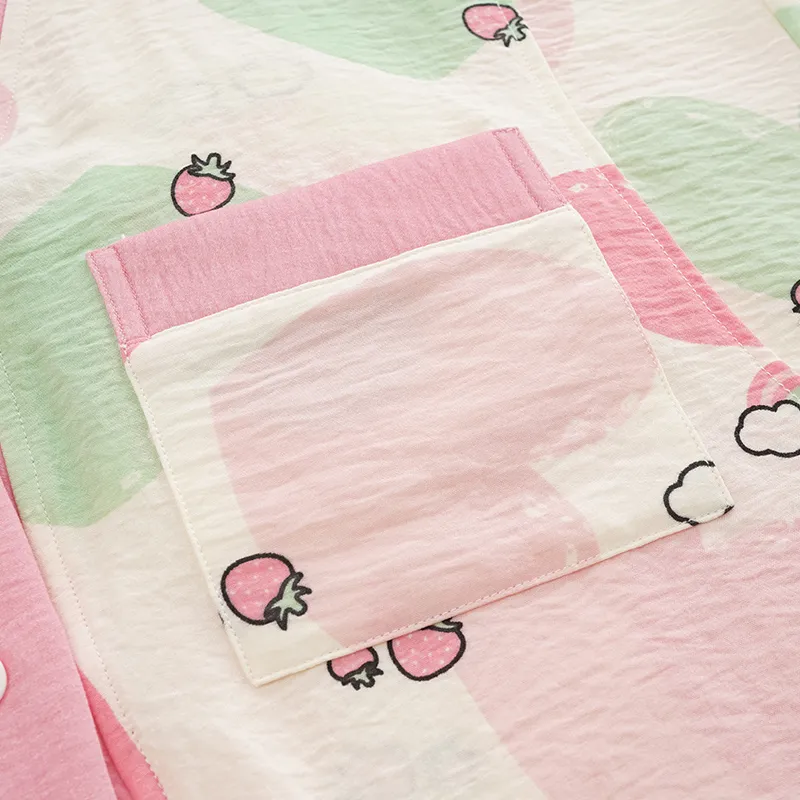 WANANNI Pajama Set Women's Pink-4