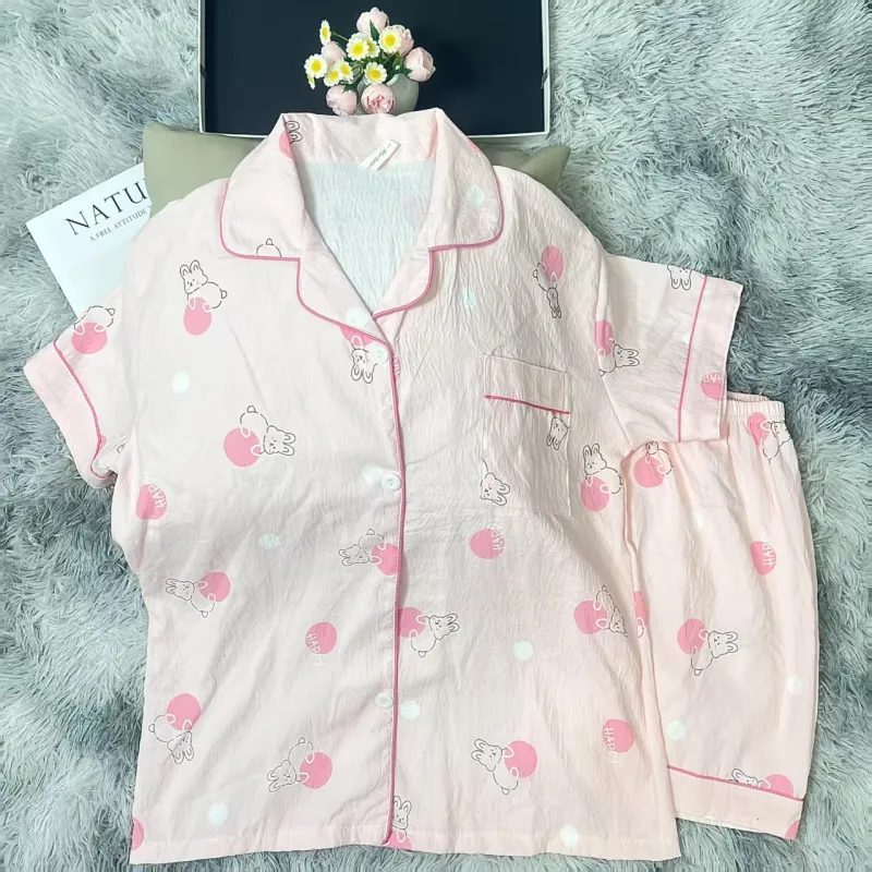 WANANNI Pajama Set Women's Pink-5