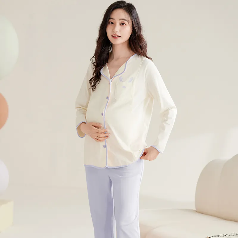 WANANNI Pajama Set Women's Sky Blue-6