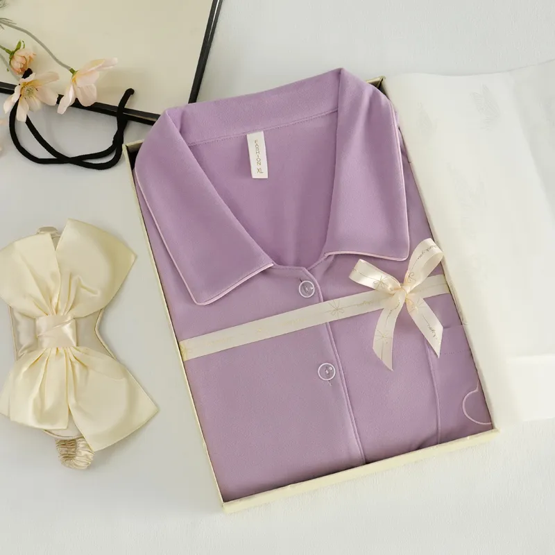 WANANNI Pajama Set Women's Lilac-3