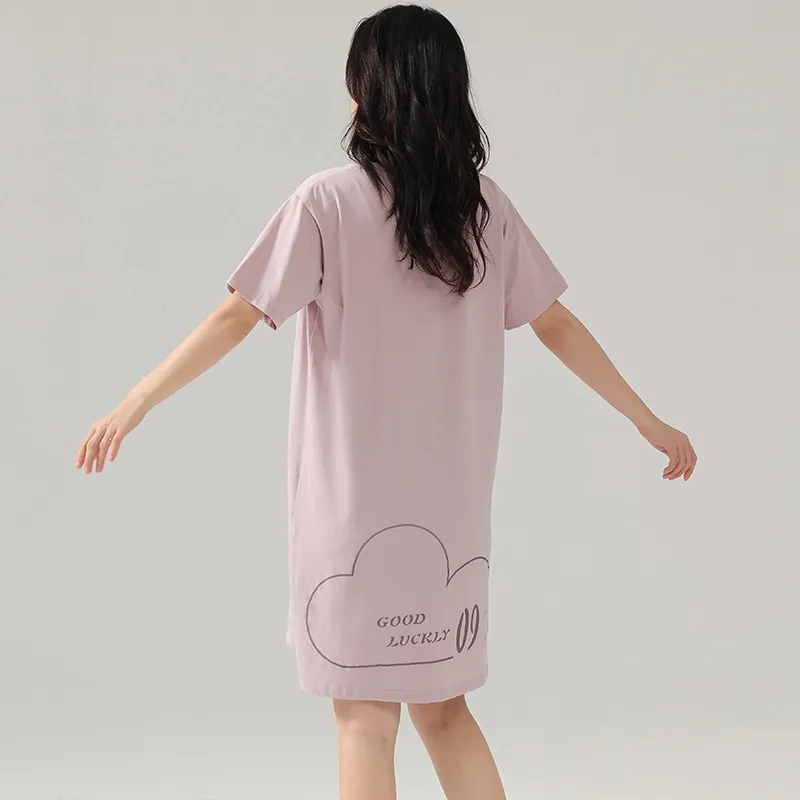WANANNI Nightgown Women's Lake Green-15