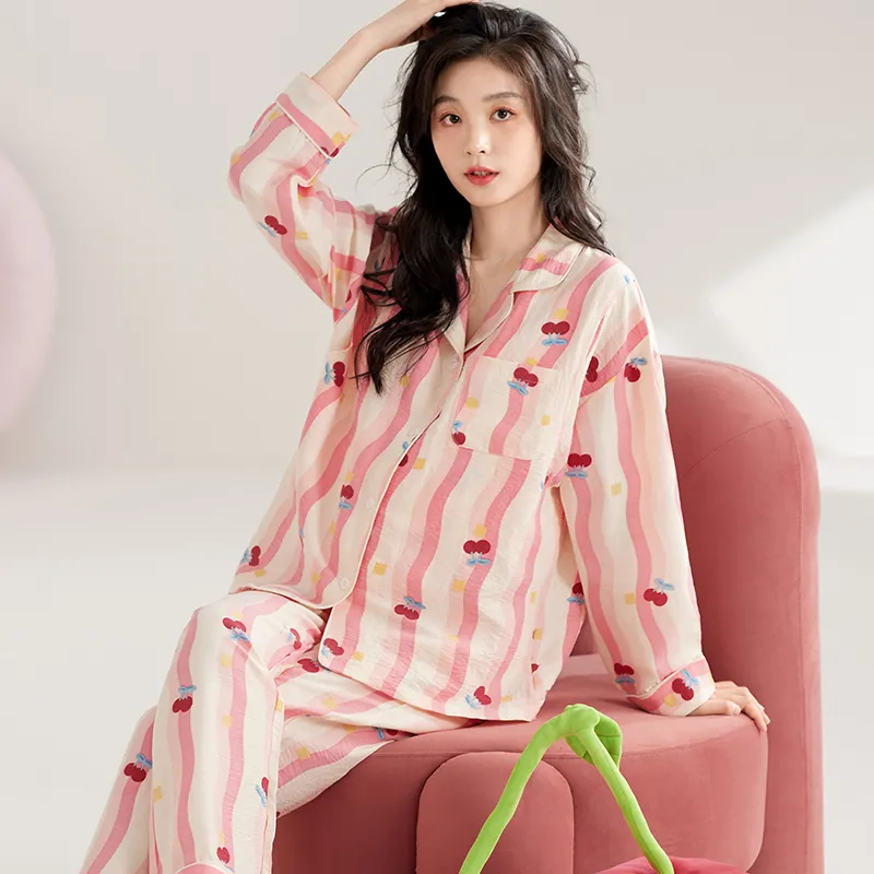 WANANNI Pajama Set Women's Pink-5