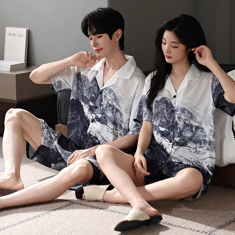 WANANNI Pajama Set Unisex Image Color-3