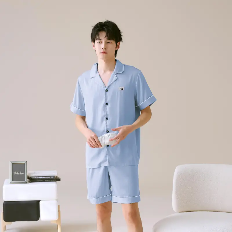 WANANNI Pajama Set Men's Image Color-3