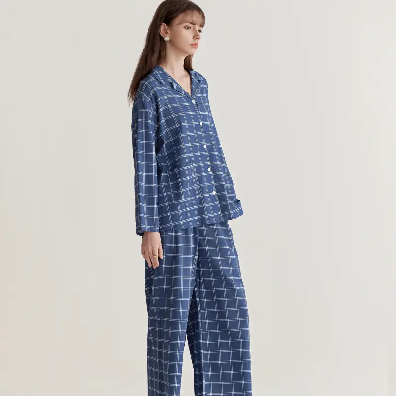 WANANNI Pajama Gift Box Women's Mountain Mist Blue-4