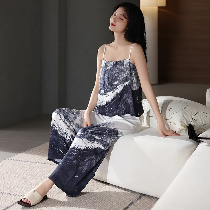 WANANNI Pajama Set Women's Image Color-27