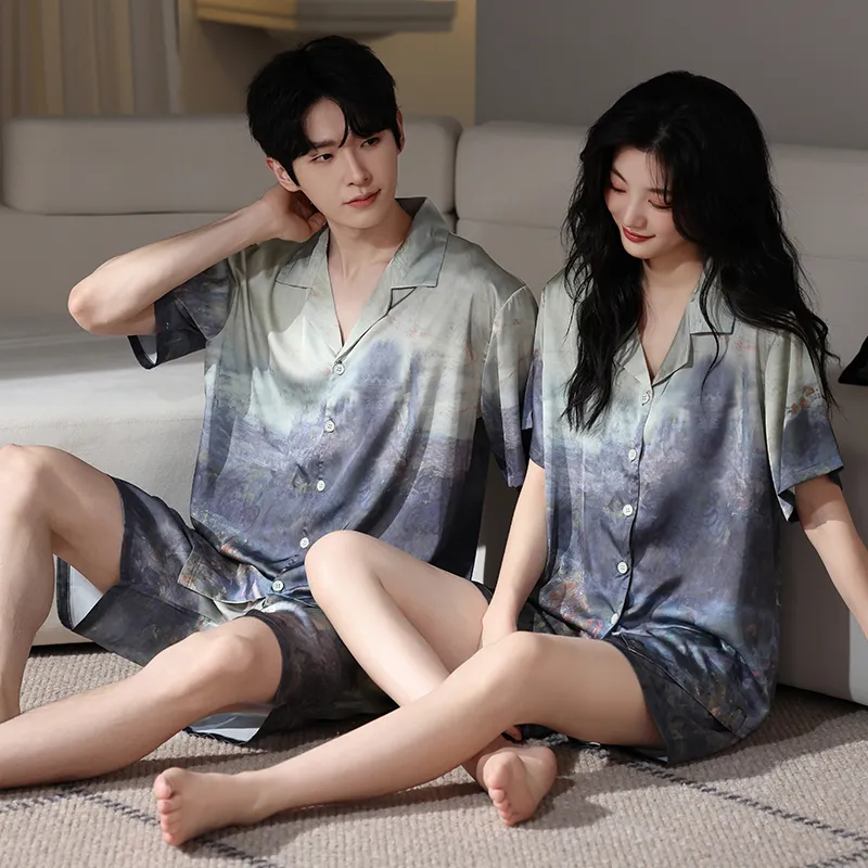 WANANNI Pajama Set Unisex Image Color-5