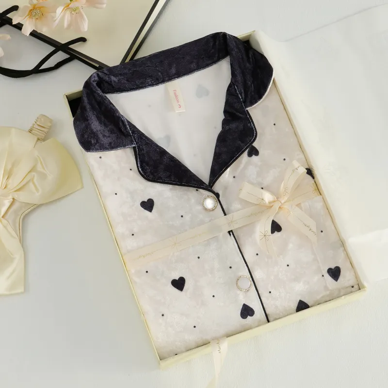 WANANNI Pajama Set Women's White-5