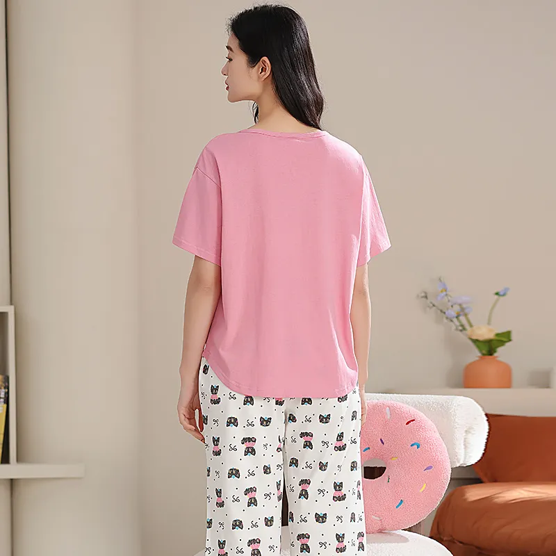 WANANNI Pajama Set Women's Pink-6