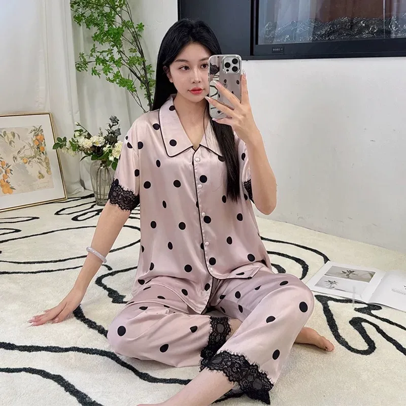 WANANNI Pajama Set Women's Pink-5