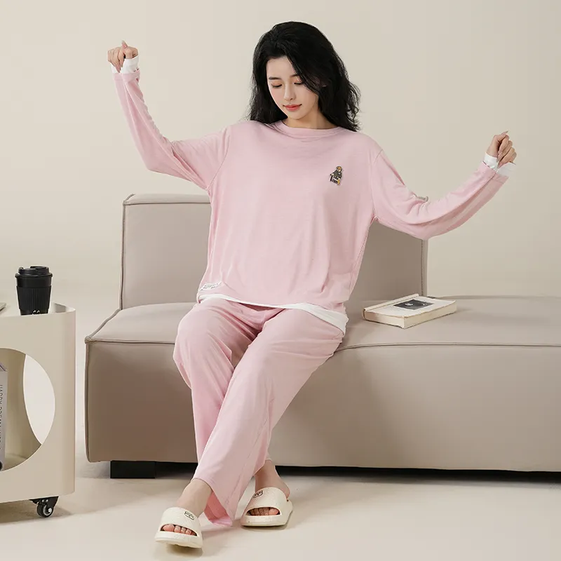 WANANNI Pajama Set Women's Pink-5