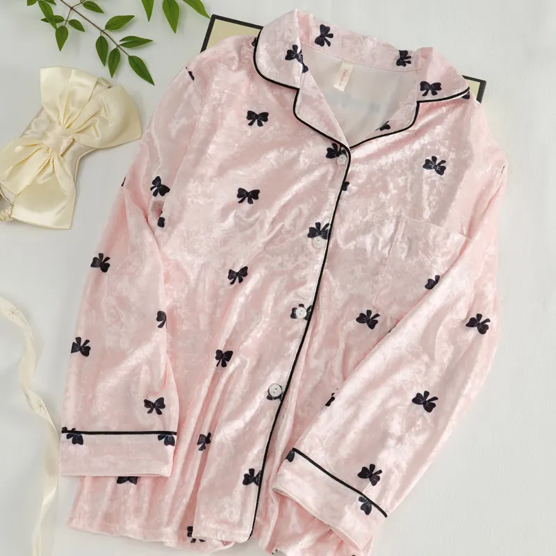 WANANNI Pajama Set Women's Light Pink-2
