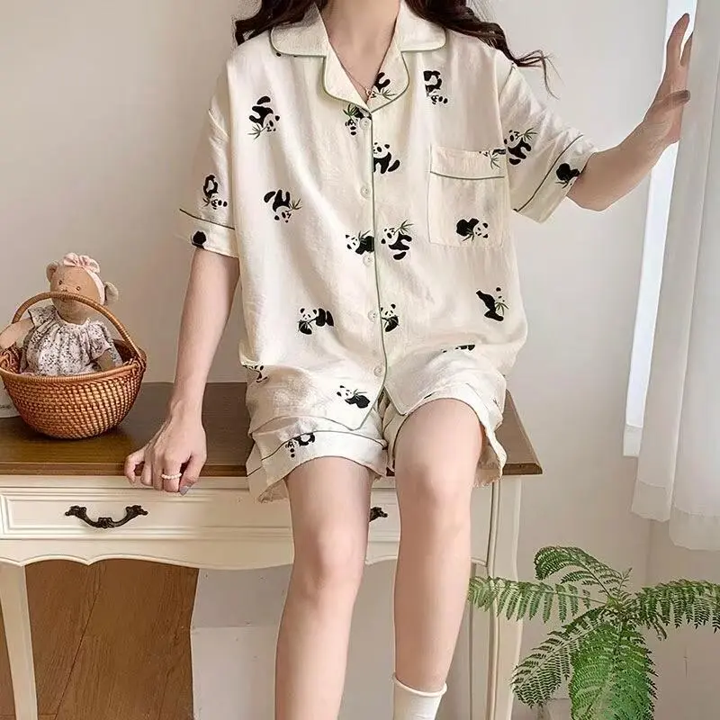 WANANNI Pajama Set Women's Light Apricot-1