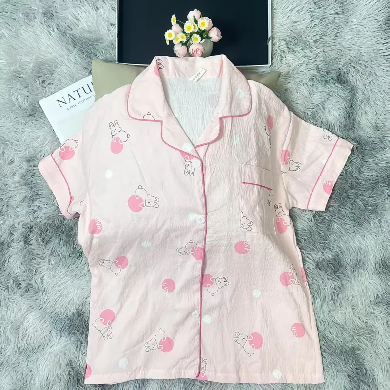 WANANNI Pajama Set Women's Pink-1