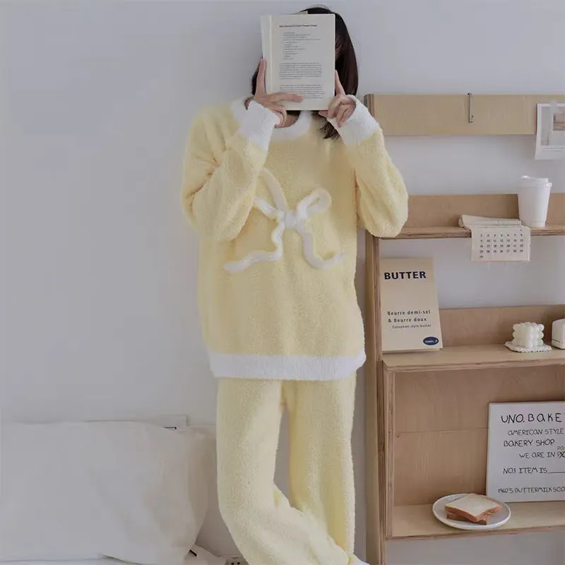 WANANNI Pajama Set Women's Custard-5