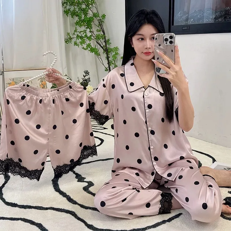 WANANNI Pajama Set Women's Pink-4