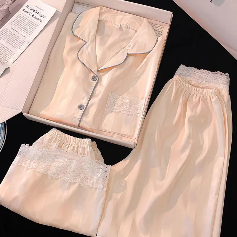 WANANNI Pajama Set Women's Champagne-7