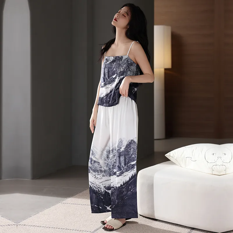 WANANNI Pajama Set Women's Image Color-23
