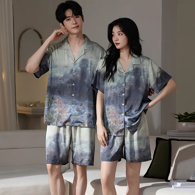 WANANNI Pajama Set Unisex Image Color-2