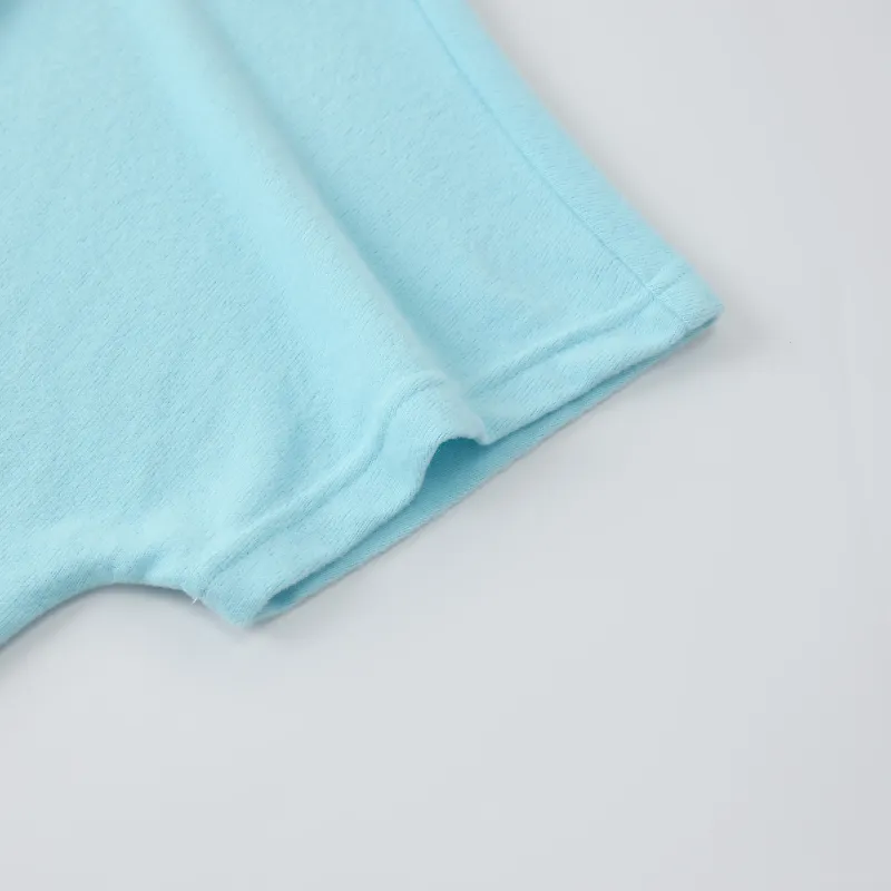 WANANNI Pajama Set Women's Fluorescent Blue-3