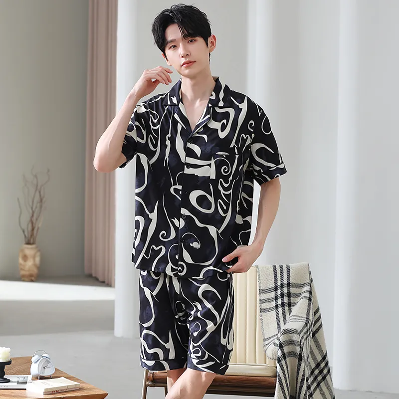 WANANNI Pajama Set Men's Image Color-14
