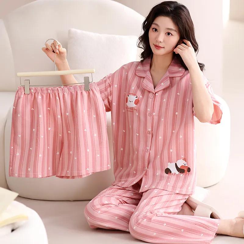 WANANNI Pajama Set Women's Pink-5