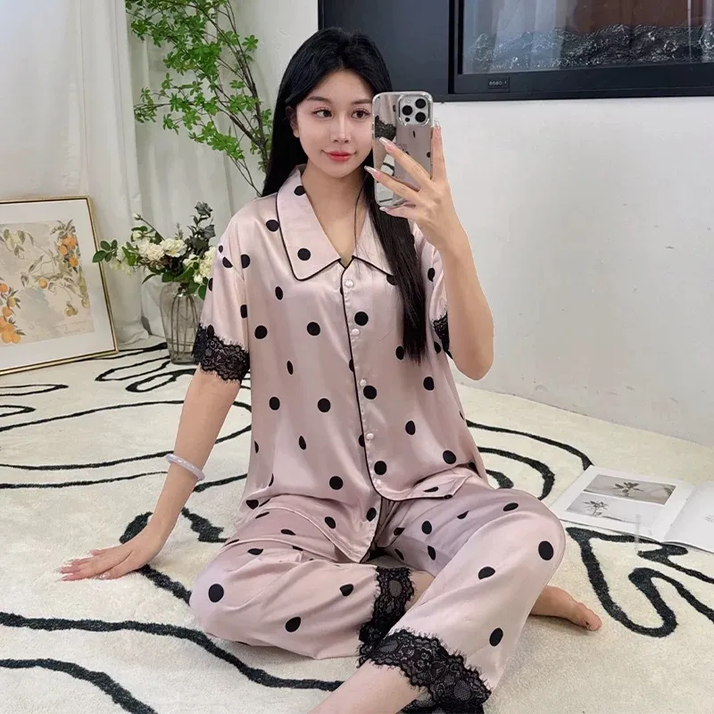 WANANNI Pajama Set Women's Pink-6