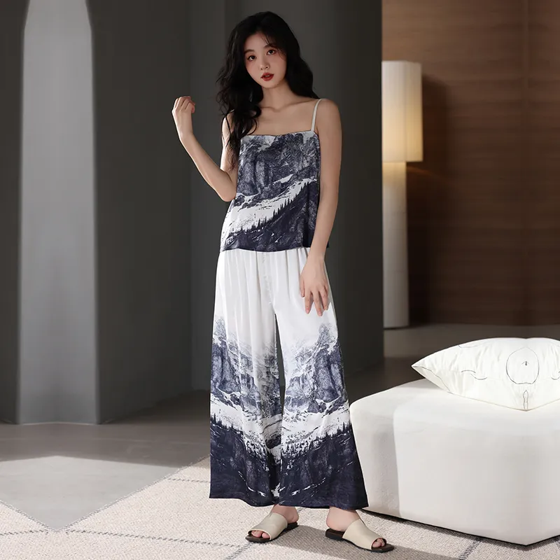 WANANNI Pajama Set Women's Image Color-24