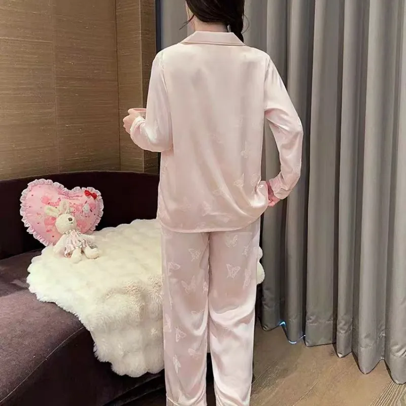WANANNI Pajama Set Women's Light Pink-2