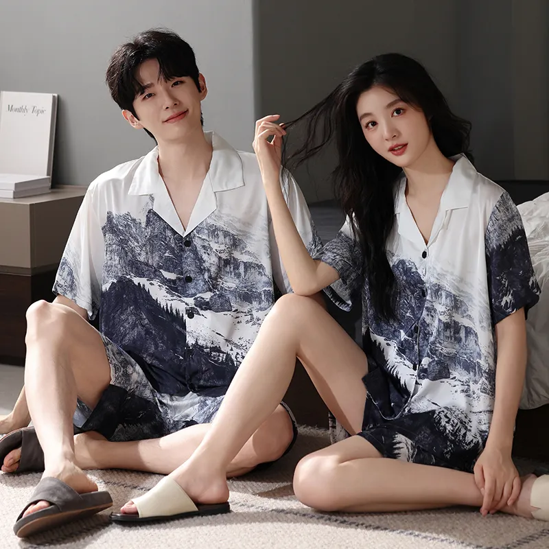 WANANNI Pajama Set Unisex Image Color-5